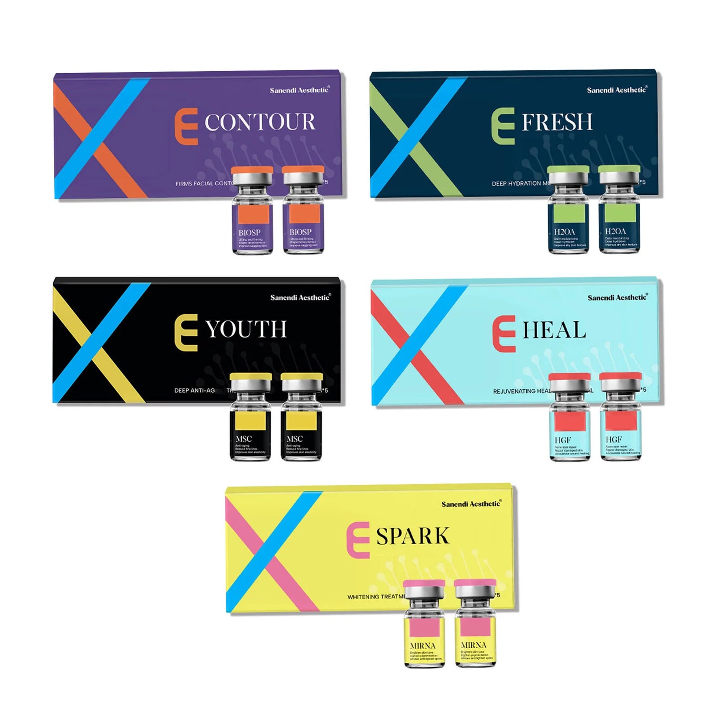 SANENDI Korean Skin Booster exoserises Skin Care Serum For Facial Hydration Miosturezing Home Care Essence