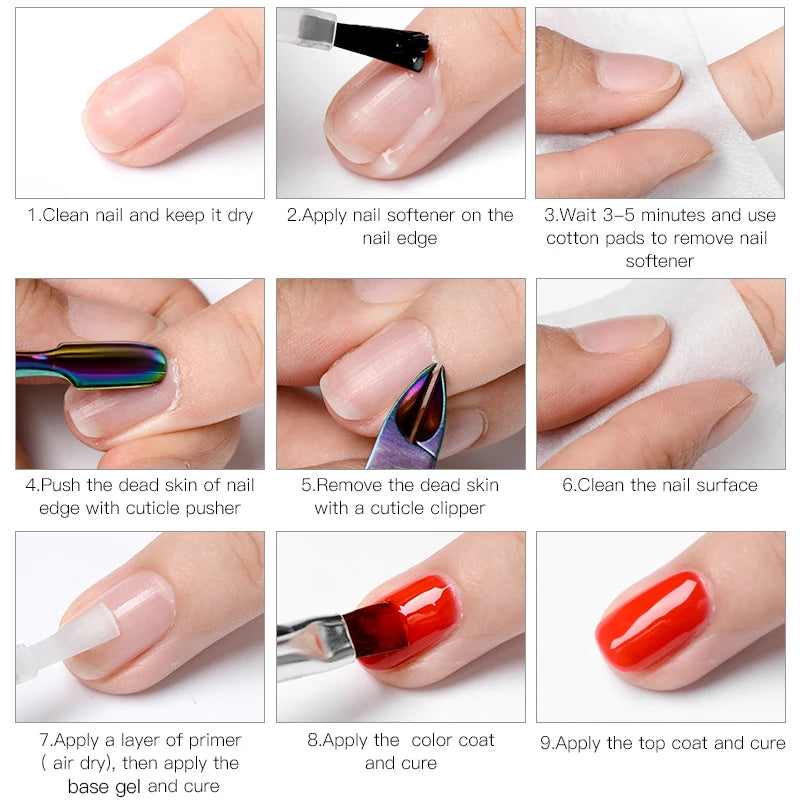 7ml Nail Cuticle Softener Remover Softener Exfoliator Cuticle Oil Nail Treatment Manicure Soften Dead Skin Nourishing Nails Care