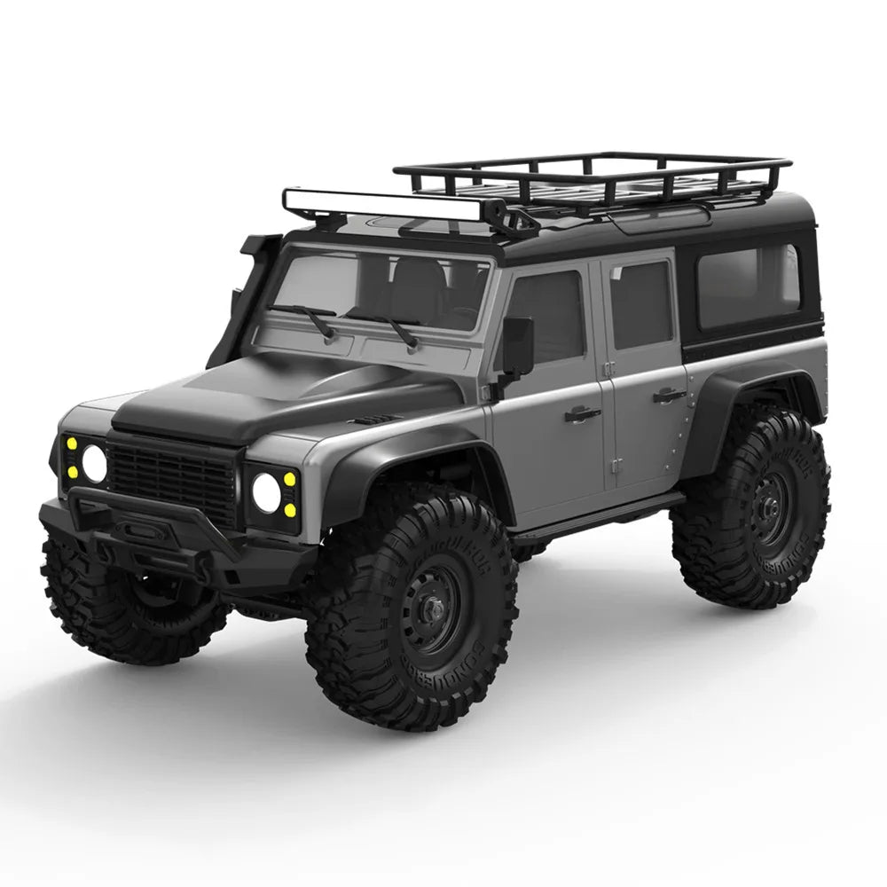 1:16 4WD Rc Car Full Scale Simulation 2.4G Off-Road Remote Control Cars With LED Trucks Race Cars Model Toys For Kids Adult Gift