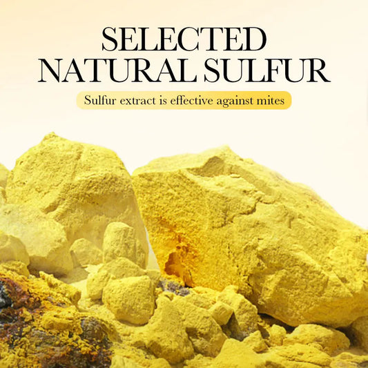 1Box Sulfur Anti Mite Soap Cleansing The Body Handmade Soap Turmeric Acid Kojico Foam Moisturize Control Oil and Prevent Dry