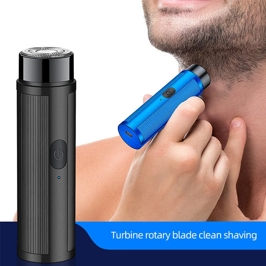 New Mini Electric Razor Portable Rechargeable Electric Shaver USB Fast Charging For Men Women Beard Leg Chest Hair Pocket Shaver