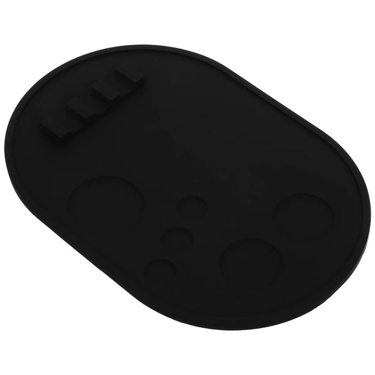 Silicone Color Mixing Palette Foundation Powder Nail Polish Travel Brush Holder Mat Multifunctional Non Slip Waterproof