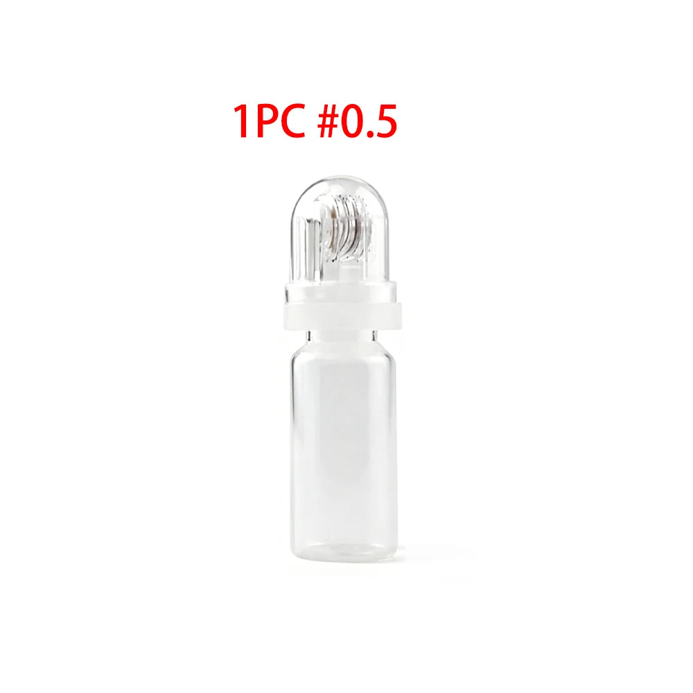Hydra Derma Roller 64pin Microneedle Dermaroller With Serum Infusion for Lip Hair Face Scalp Beard Beauty Skin Care