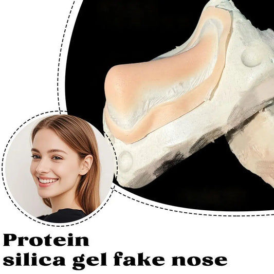 Protein Silicone Prosthetic Nose Cosplay Silicone Fake Environmentally Makeup Chin Safe Nose Effects Special Kit Friendly T W9J1