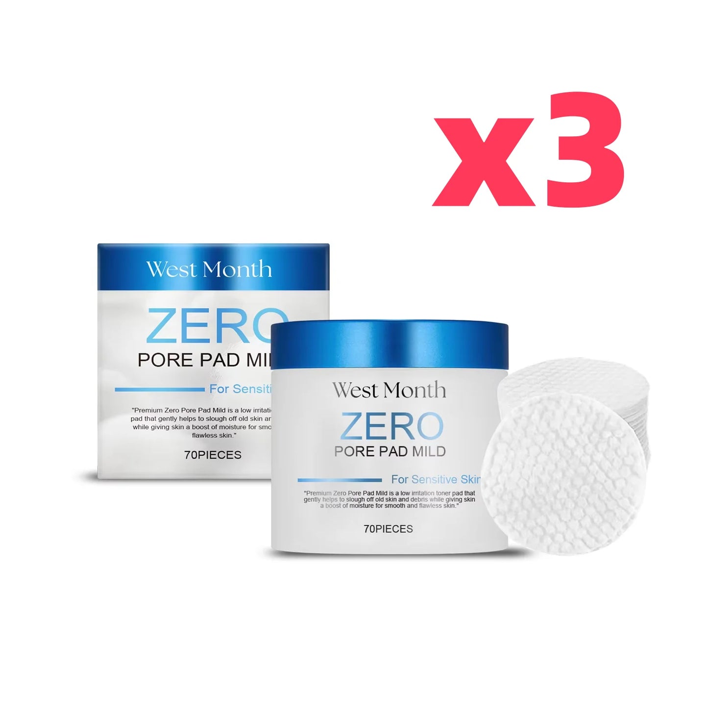 Salicylic Acid Cleaning Cotton Pads Shrink Pores Remove Blackheads Dead Skin Acne Repair Exfoliate Moisturizing Facial Skin Care