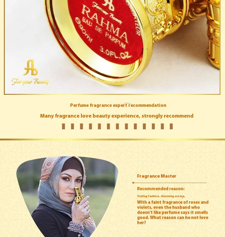 Arabian Perfume Woody Men Perfume Spray Flirting Pheromone Floral Long Lasting Romance Attract Women Valentine's Day Gift