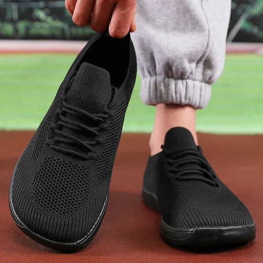 Summer Men's Casual Shoes Wide Barefoot Shoes Unisex Trail Running Non-Slip Minimalist Walking Shoes Fashionable Men's Sneakers