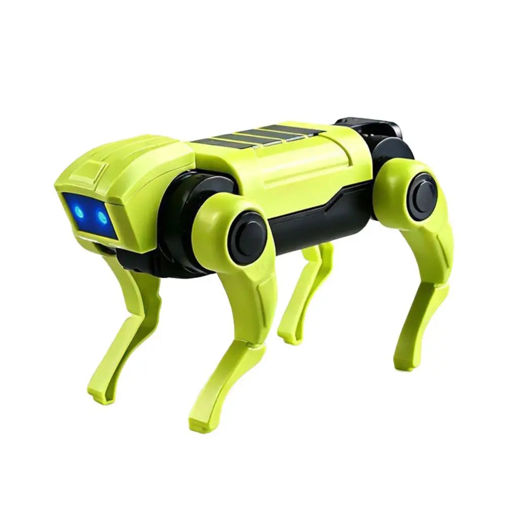 Small Electric Robot Dog Toy Mini size Electronic Pets DIY Installation Imitates Animals Children's Educational Toys