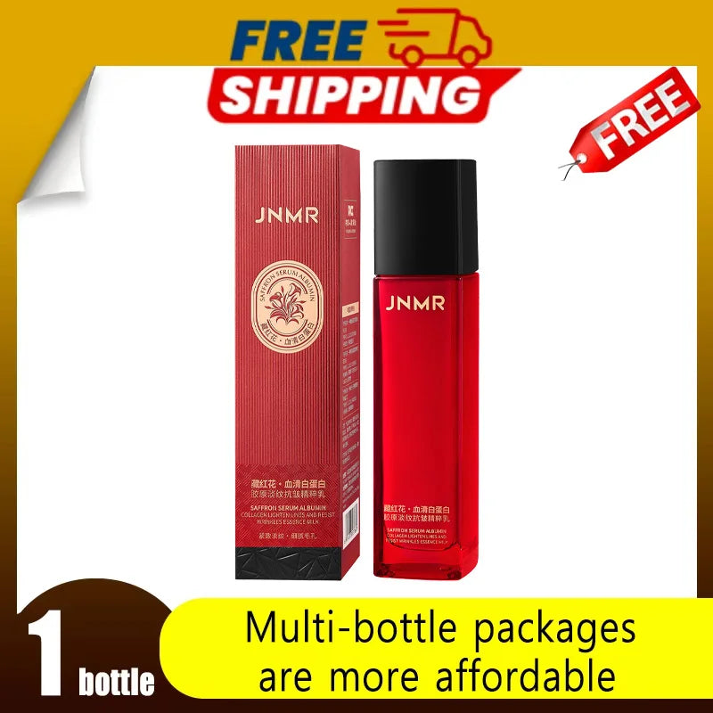 Saffron Serum Albumin Collagen Anti-Wrinkle & Line-Diminishing Essence Milk / Anti-Wrinkle & Line-Diminishing Milk Essence Milk