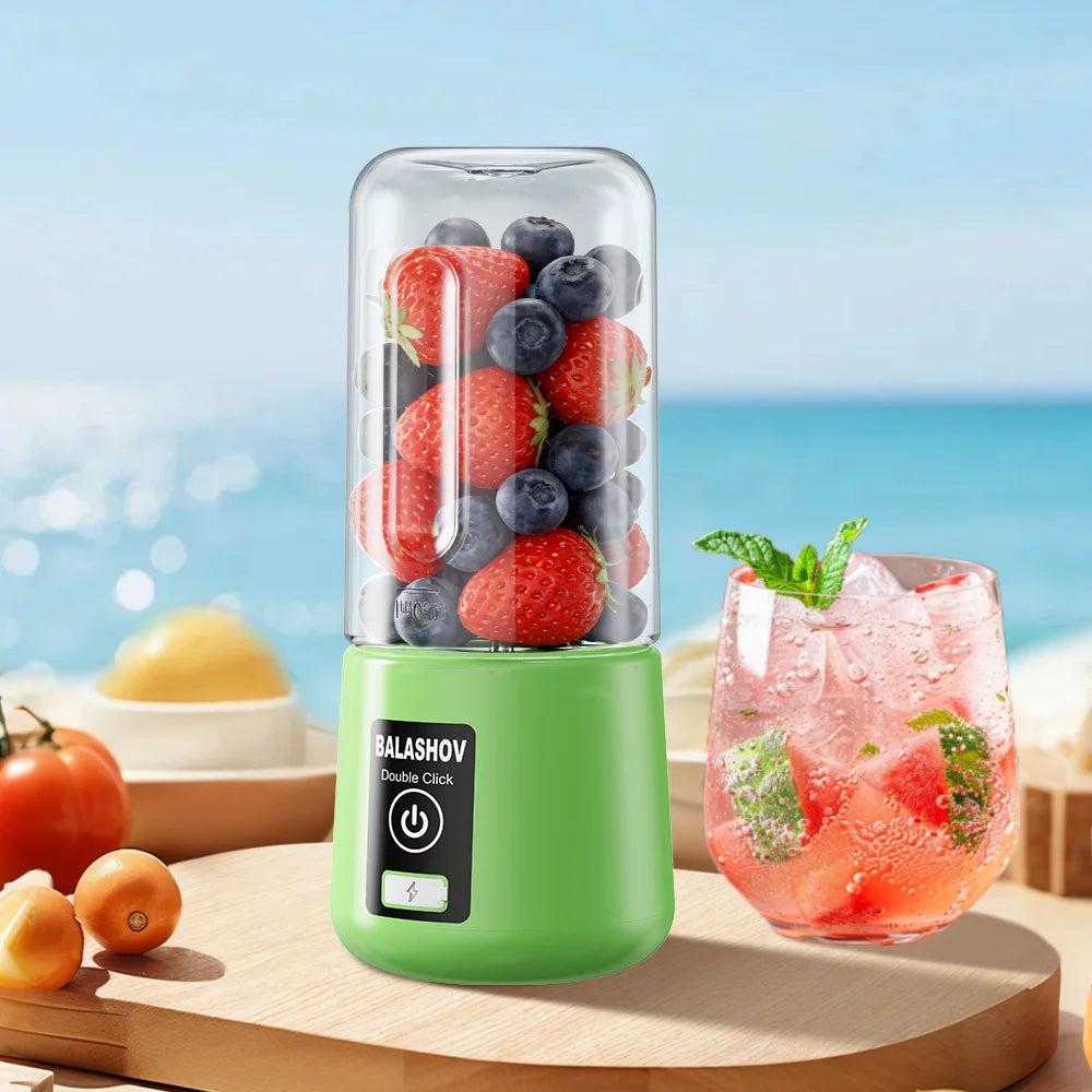 450ml Portable Juicers Blender Juice Maker USB Rechargeable Lemon Orange Fruit Juicing Cup Electric Juice Machine Travel Juicers