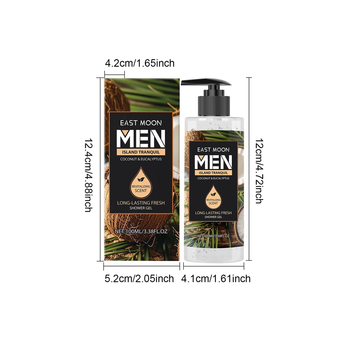 Fragrance Shower Gel Gift Set Deep Cleansing Shower Gel Moisturizing Refreshing Scent Long Lasting Fragrance Oil Control