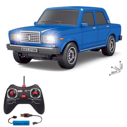 1: 12 Remote Control Car with Light Wireless Control Simulation Ladaniva Russian Car Model Children Toy Car