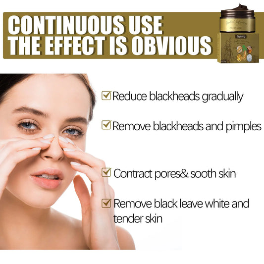 Ginseng Peel Off Mask Blackhead Removal Exfoliating Deep Cleansing Pores Shrink Skin Rejuvenation Moisturize Hydrate Facial Mask