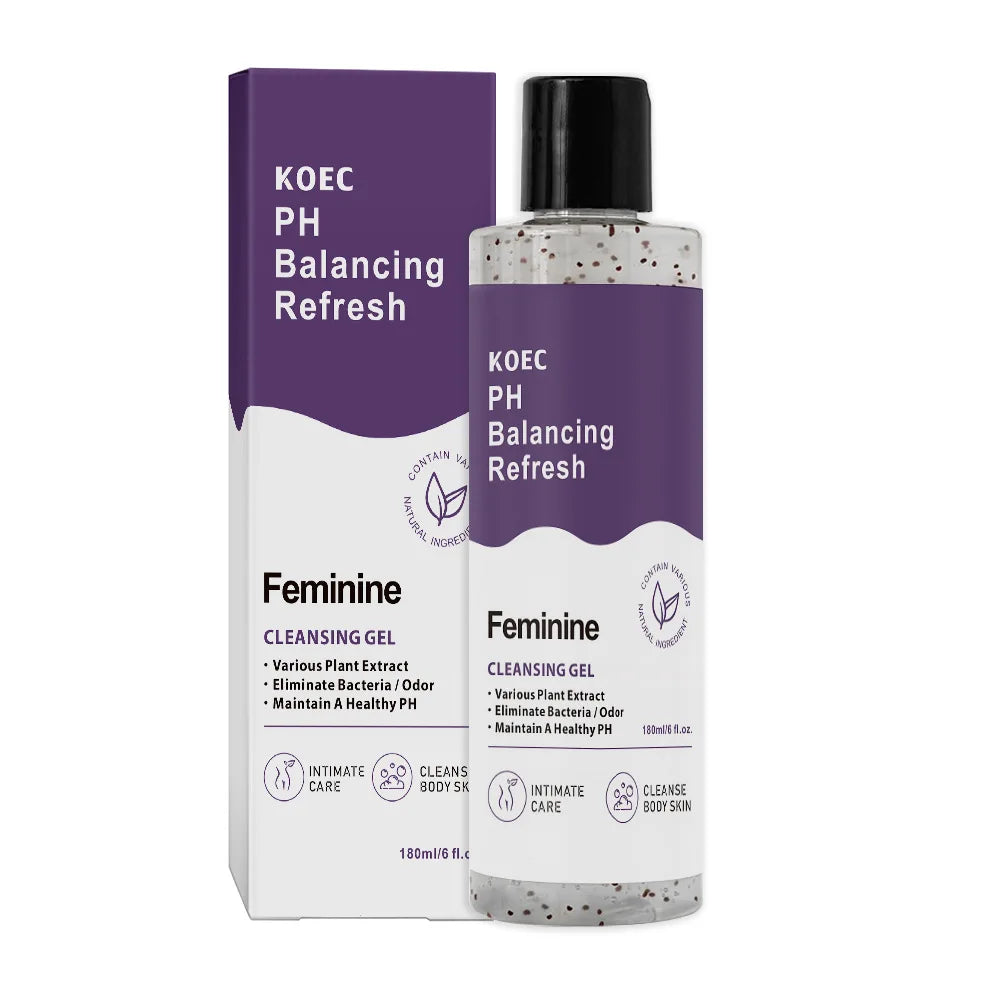PH Balancing Lasting Moisturizing for Private Part Refresh Shower Gel, Feminine Hygiene Solution Prevent Dryness Healthy Care
