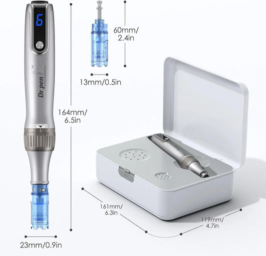 M8S Dr.pen With 32 Needles Catridges Length Needles 0.25mm Derma Pen