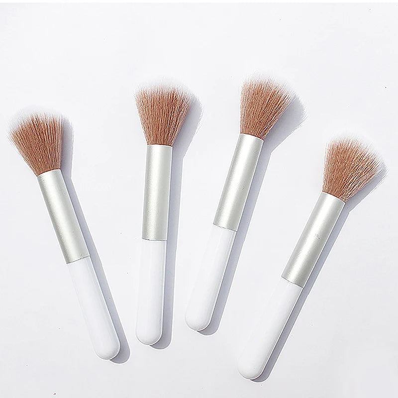 1Pcs Round Handle Multifunctional Makeup Brushes Girl Professional Powder Foundation Blush Brush Cosmetic Accessories