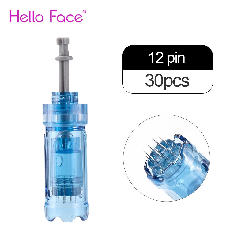 Dr. pen M8S Needle A8S Tips A9 Pin A11 MTS Microneedle Anti- back flow Design Bayonet Cartridge Needle length 0.25 MM