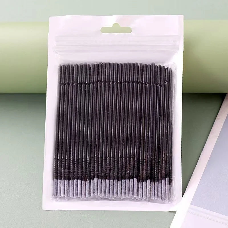 100 Pcs Disposable Spiral Mascara Brush Handle Microbrush Applicator Lashes Brushes Eyelash Extension Makeup Tools lash brush
