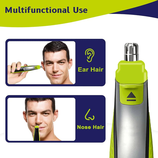 Brangdy Nose Hair Trimmer Replacement Heads Compatible with One Blade QP2520 QP2630 QP2724 QP2834 QP6510 QP6530 Electric Shaver