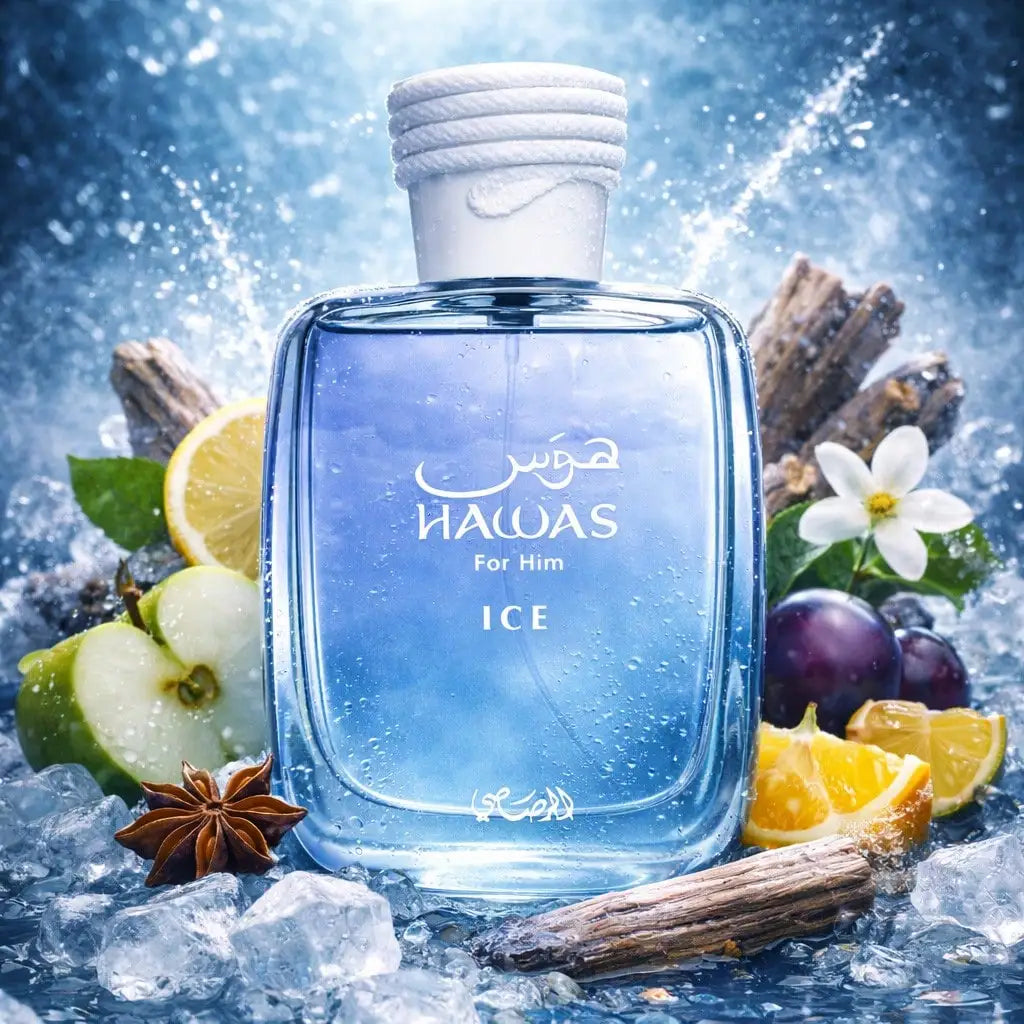 Rasasi Hawas Ice men's perfume water