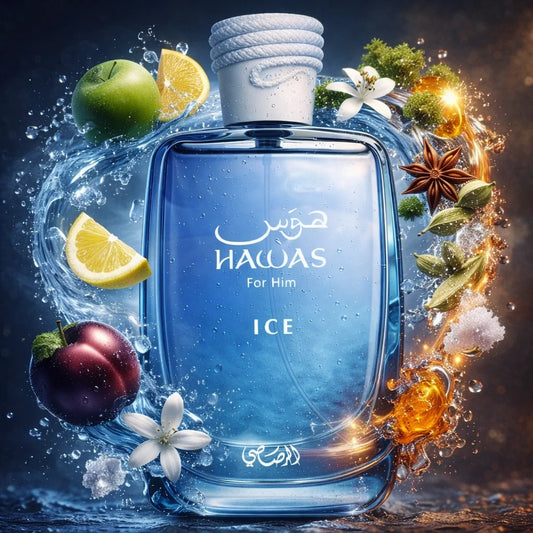 Rasasi Hawas Ice men's perfume water
