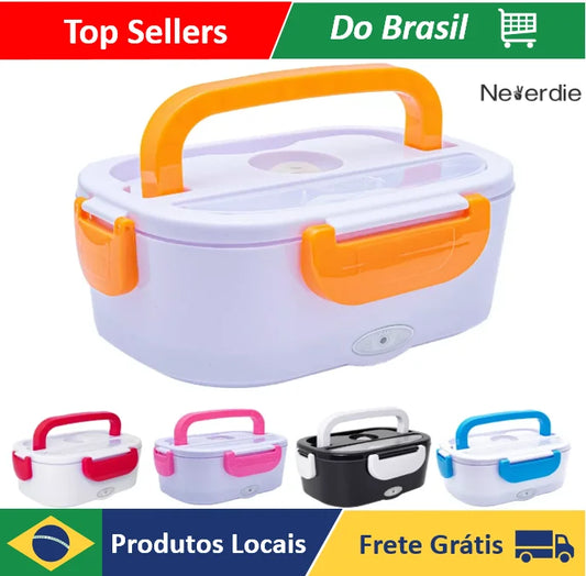 Car Electric Pot Car Portable Thermal Box Random Pot lunchbox WITH USB CABLE FOR HOME-Neverdie Store