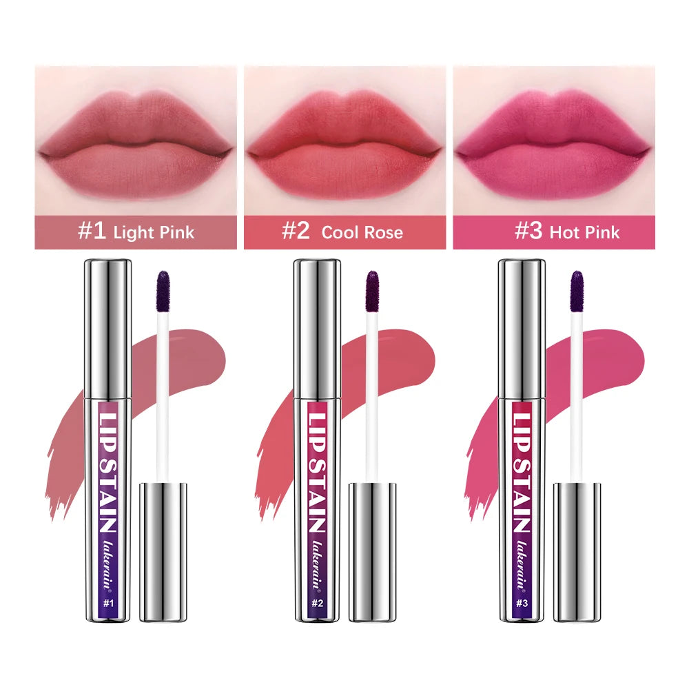 Long Lasting Waterproof Peel Off Lip Stain Lip Tint Transfer Proof Non-stick Cup Matte Reveal Lip Stain Cosmetics for Women