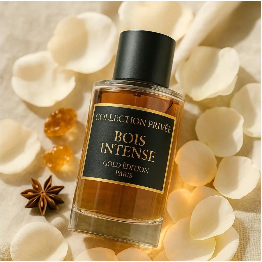 BOIS INTENSE Perfume 1Pc, 2Pcs, 3Pcs, 4Pcs, Private Collection Gold Edition, 50ML, Unisex Eau de Parfum, Made in France