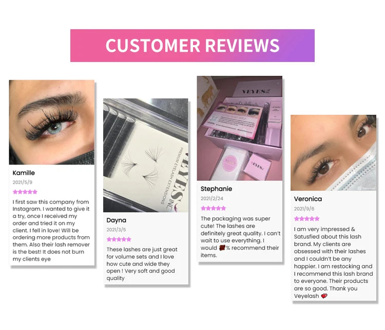 Veyes Inc Individual Eyelash Extensions Faux Mink Matte Lashes 8-20mm Veyelash Professionals Classic Natural Lash Bulk Wholesale