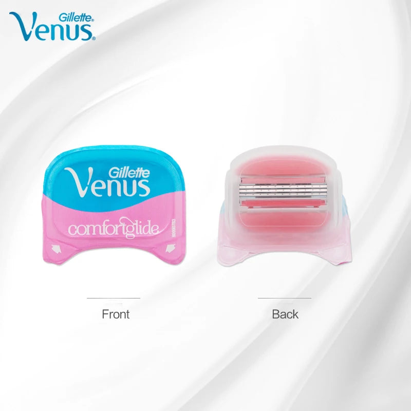Gillette Venus Women Shaving Blades Safety Razor Face Arm Leg Hair Remover Barber Shaver Razor Replaceable 3 Layers Blade Casset