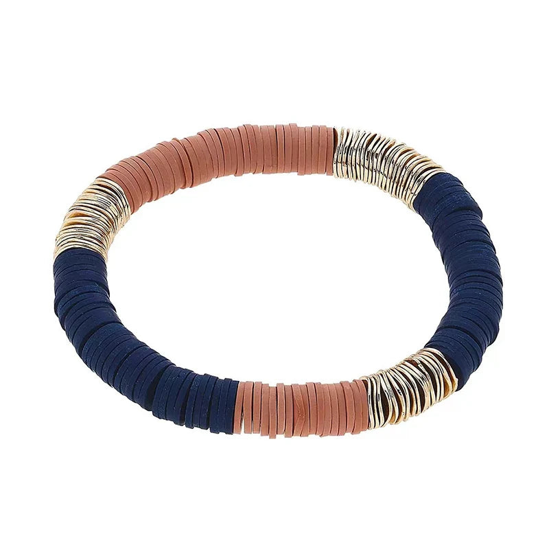 2020 Winter New Products Retro Wild Silicone Bracelet Handmade Ethnic Beach Jewelry For Women Men Adjustable Elastic Bangle Gift