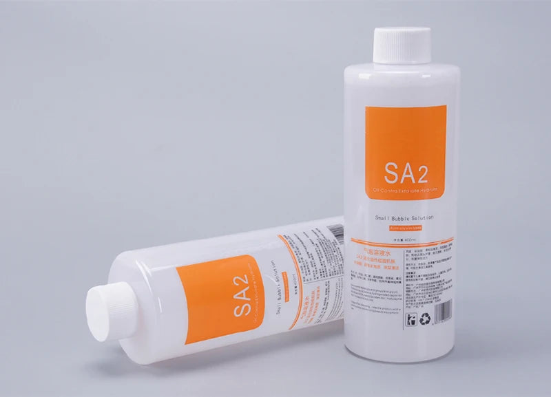 Facial Skincare Face Serum Hydro Aqua Peel Solution 400ml Kit of 3 Serums AS1 SA2 AO3 For Facial Machine Skin Deep Cleaning