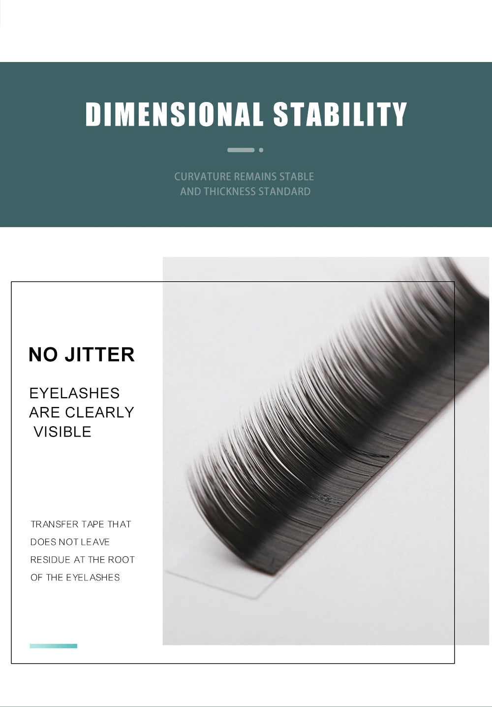 DeceMars Eyelash Extension 16line/Tray Individual  Faux Mink Lash