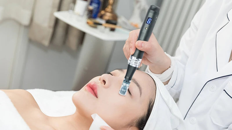 Original Dr. pen Ultima A6S With 12 Cartridge Wireless Professional Derma Pen Microneedling Machine 0.25 mm needle length
