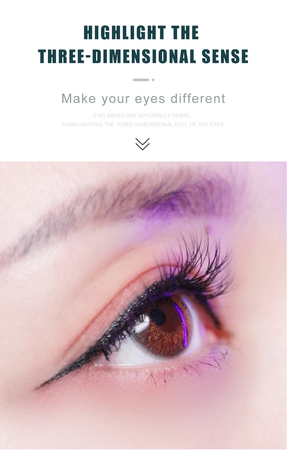 DeceMars Eyelash Extension 16line/Tray Individual  Faux Mink Lash