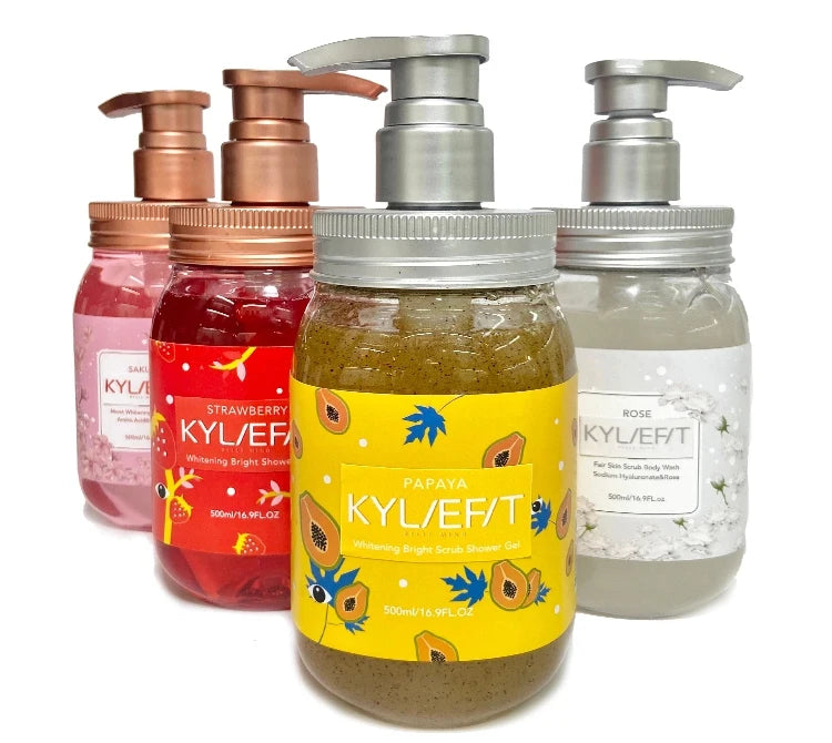 AILKE Bath foam female Whitening brightening  Scrub fragrant   body wash skin care lotion  Exfoliating Shampoo shower Gel spa
