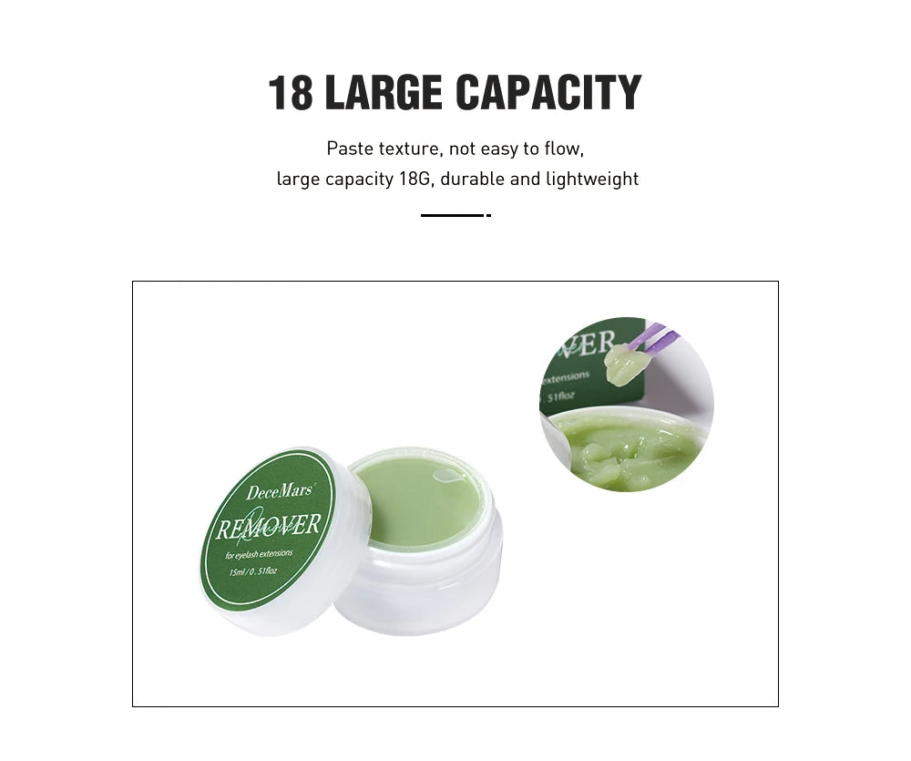 DeceMars Eyelash Extension Lash Glue Remover 15ml