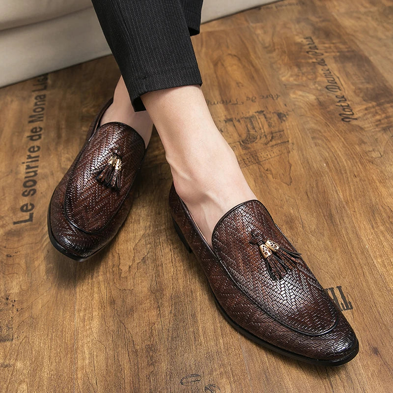 Luxury Men Oxford Shoes Lace up Split Toe Coffee Black Formal Men Dress Shoes Suede Patchwork Crocodile prints Leather Shoes Men