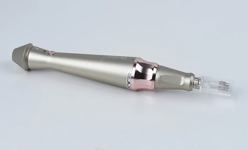 Original Dr. pen Ultima E30 Wireless Golden Derma Pen 0.25 mm needle length