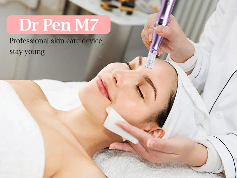 Authentic Dr pen Ultima M7 Wireless Professional Microneedling Pen Tattoo Pen Mesotherapy  Skin Care Kits needle length 0.25 mm
