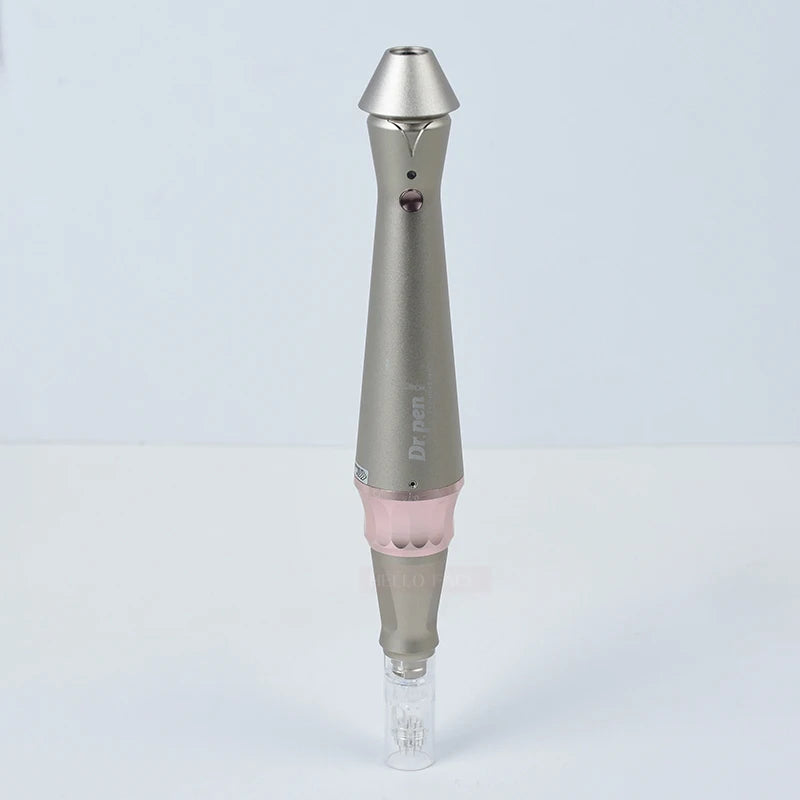 Original Dr. pen Ultima E30 Wireless Golden Derma Pen 0.25 mm needle length