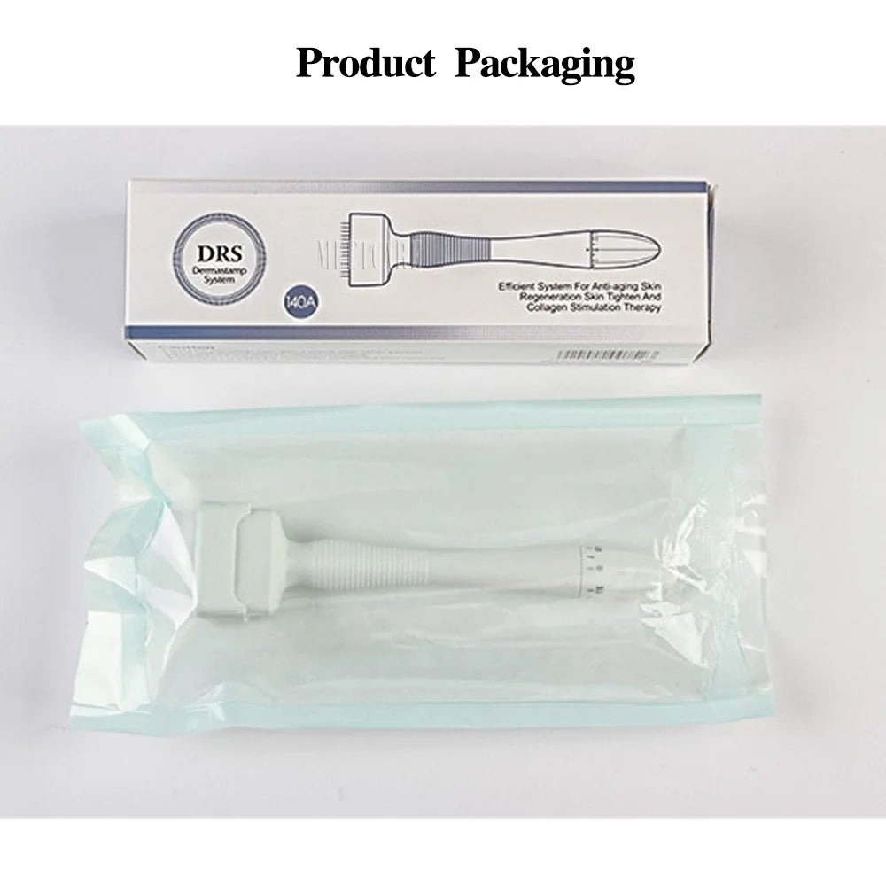 0.2mm Derma Stamp Roller DRS140A&140A Adjustable Needle Length Microneedle Derma Rolling System Dermastamp Beauty Skin Care Tool