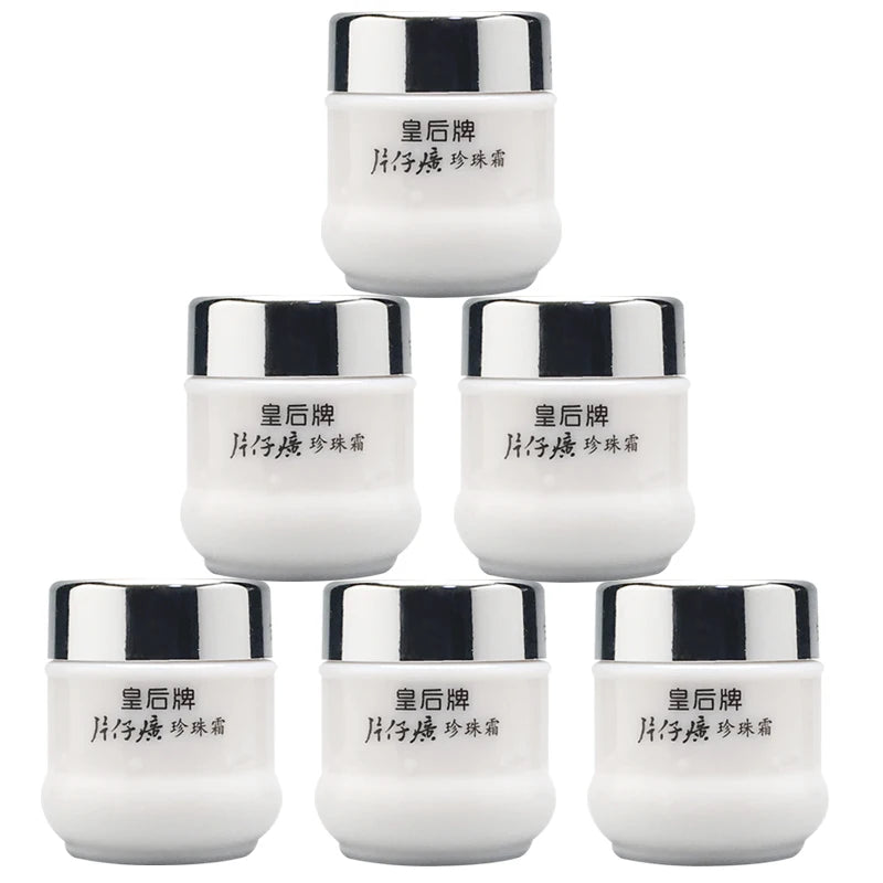 Original 6 Bottles Wholesale Zhangzhou PZH Queen Brand Pientzehuang Pearl Cream 25g