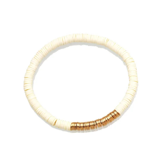 2020 Winter New Products Retro Wild Silicone Bracelet Handmade Ethnic Beach Jewelry For Women Men Adjustable Elastic Bangle Gift