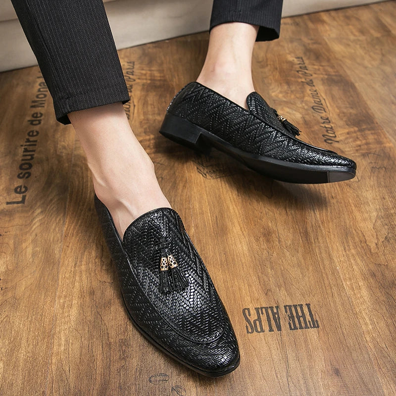 Luxury Men Oxford Shoes Lace up Split Toe Coffee Black Formal Men Dress Shoes Suede Patchwork Crocodile prints Leather Shoes Men