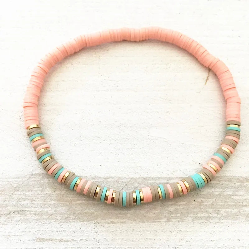 2020 Winter New Products Retro Wild Silicone Bracelet Handmade Ethnic Beach Jewelry For Women Men Adjustable Elastic Bangle Gift