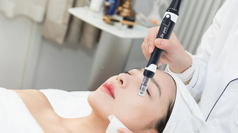 Original Dr. pen Ultima A6S With 12 Cartridge Wireless Professional Derma Pen Microneedling Machine 0.25 mm needle length