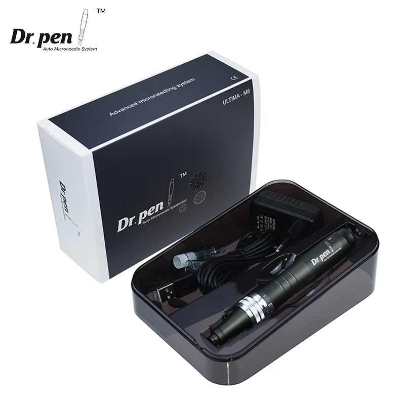 Authentic Dr pen Ultima M8 -W Microneedling Face Hair Care Wireless Derma Pen Beuty Machine Needle length 0.25 mm