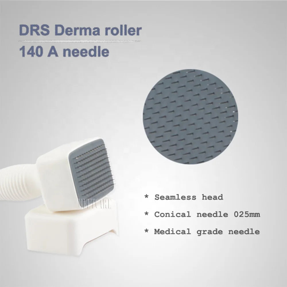 0.2mm Derma Stamp Roller DRS140A&140A Adjustable Needle Length Microneedle Derma Rolling System Dermastamp Beauty Skin Care Tool