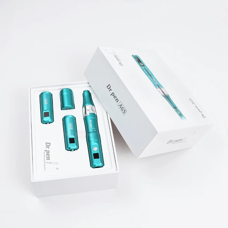 Original Dr. pen Ultima A6S With 12 Cartridge Wireless Professional Derma Pen Microneedling Machine 0.25 mm needle length